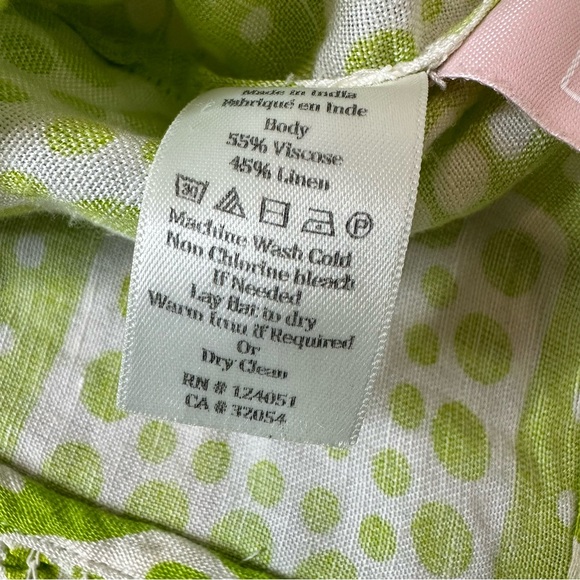 R-197. the Odells Julie Top Green Size XLarge - Picture 13 of 13